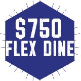 $750 FlexDine (2018-2019)